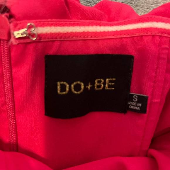 Do+Be Strapless Ruffle mini Dress - Picture 3 of 3